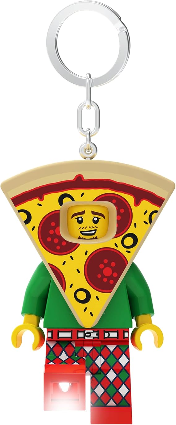 LEGO Torcia Led Portachiavi - Pizza Boy