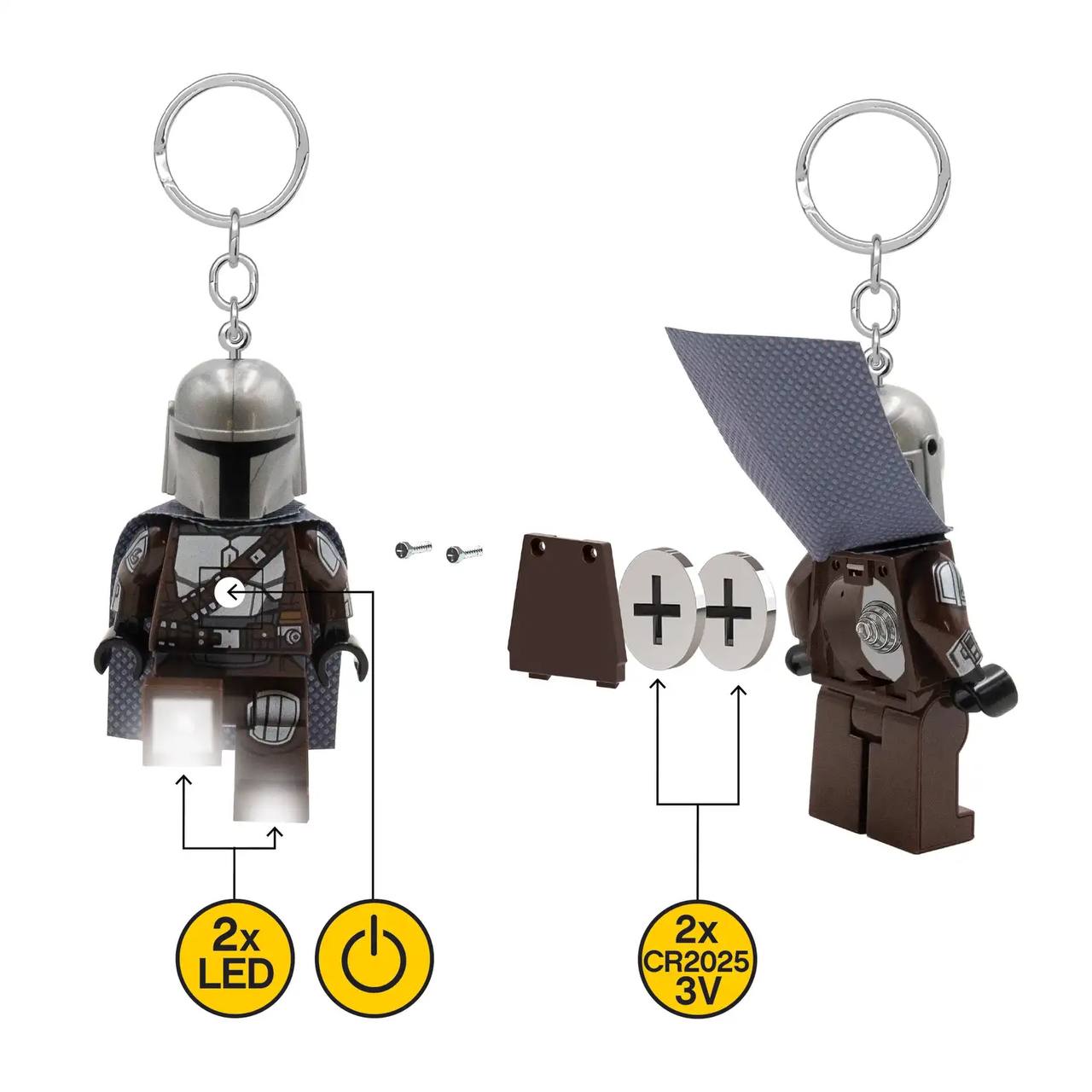 LEGO Torcia Led Portachiavi - Star Wars The Mandalorian