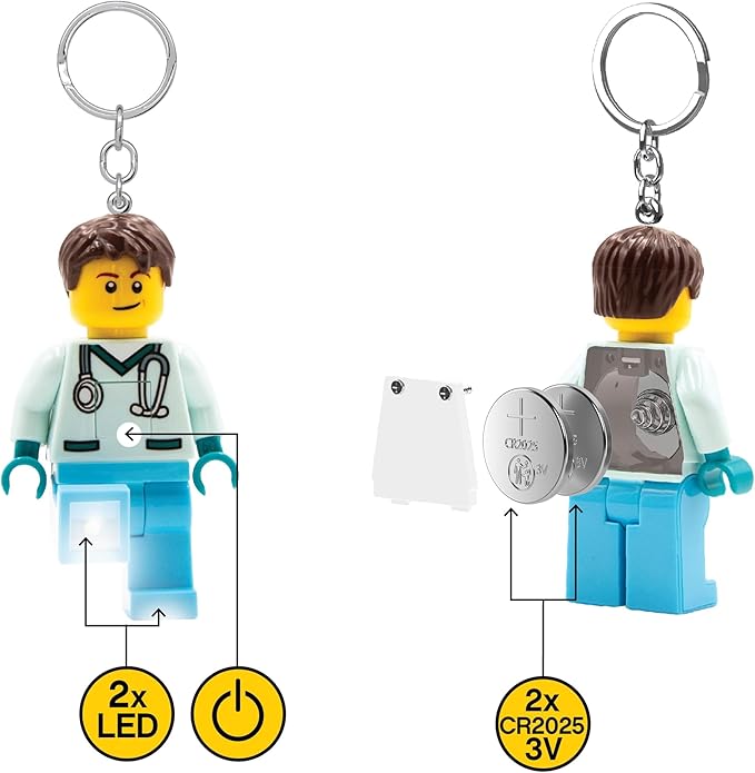 LEGO Torcia Led Portachiavi - Professional Doctor