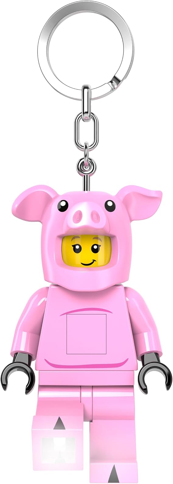 LEGO Torcia Led Portachiavi - Piggy Girl