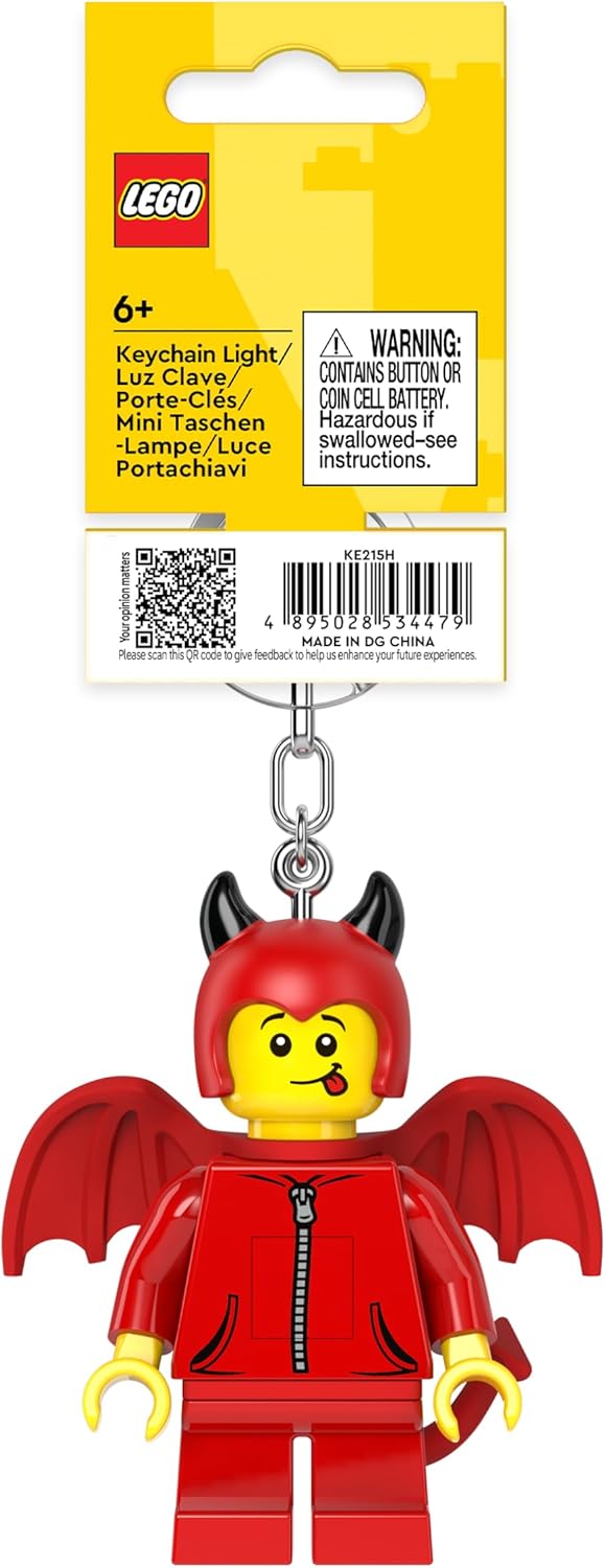 Lego - Torcia Portachiavi LED - Piccolo Diavolo