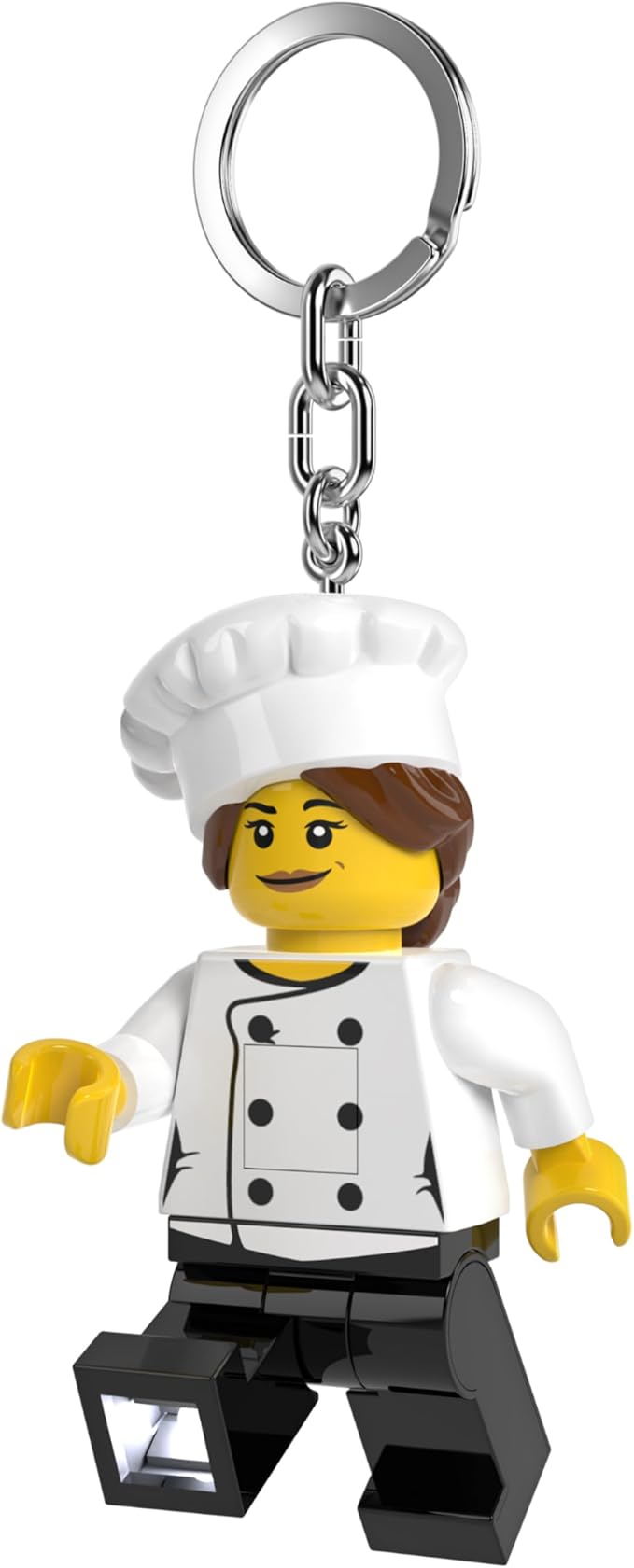 LEGO Torcia Led Portachiavi - Lady Chef Girl