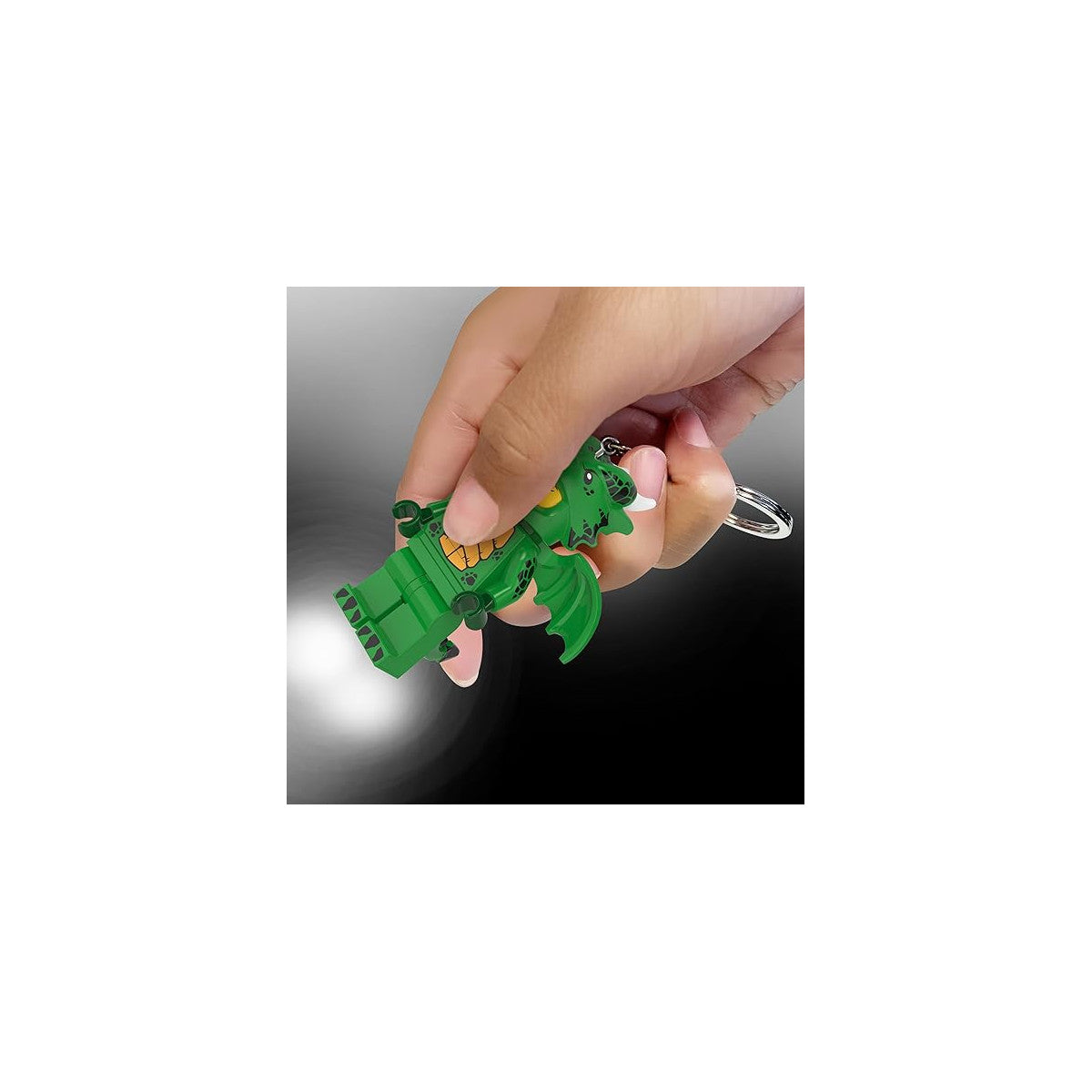 LEGO portachiavi Led - Green Dragon Girl