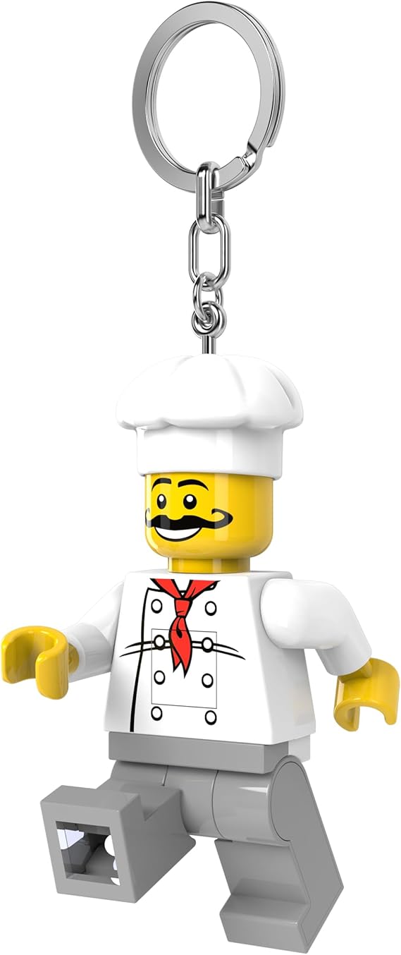 LEGO Torcia Led Portachiavi - Chef Stellato