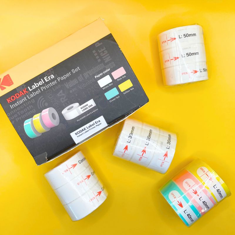 Kodak - Instant Label Printer Paper Set - CF.12