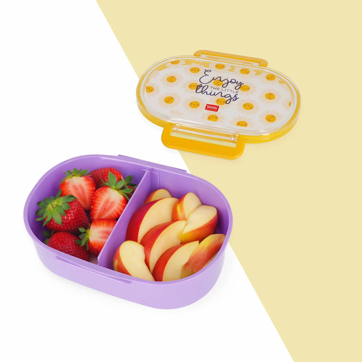 Contenitore Porta Merenda Snack & Go - Daisy