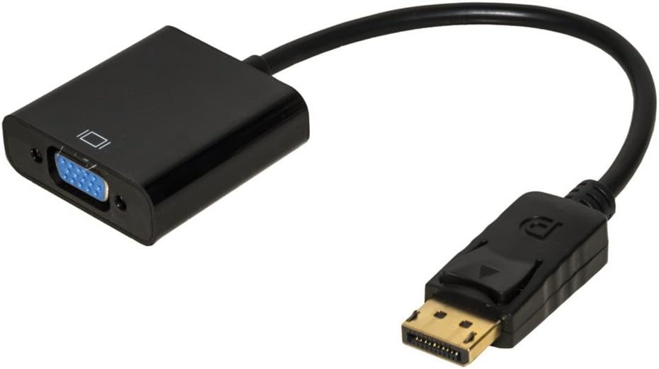 Adattatore Link Displayport maschio a VGA femmina 15 cm