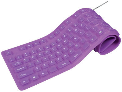 KEYBOARD GOMMA VIOLET MEDIACOM