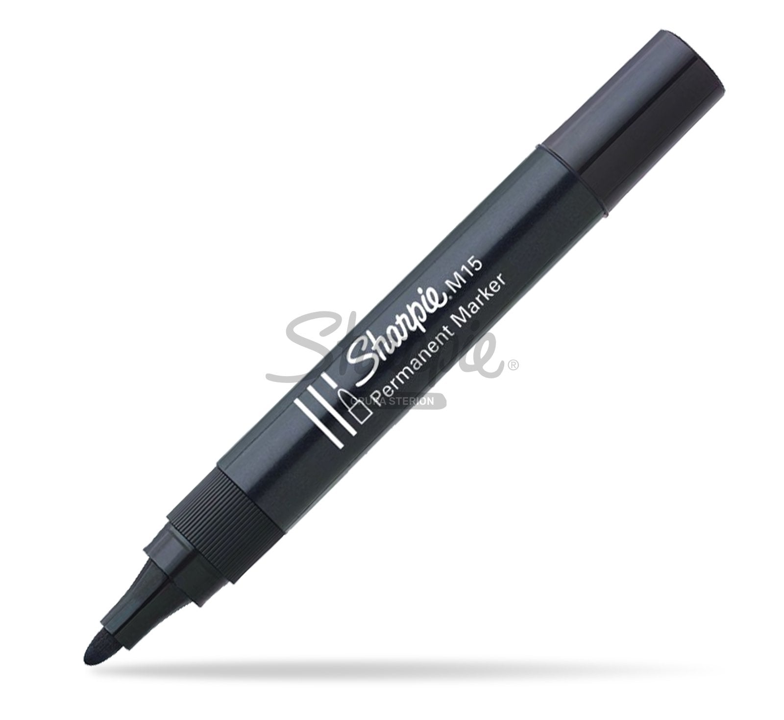Sharpie Pennarelli indelebili M15 punta tonda - Nero
