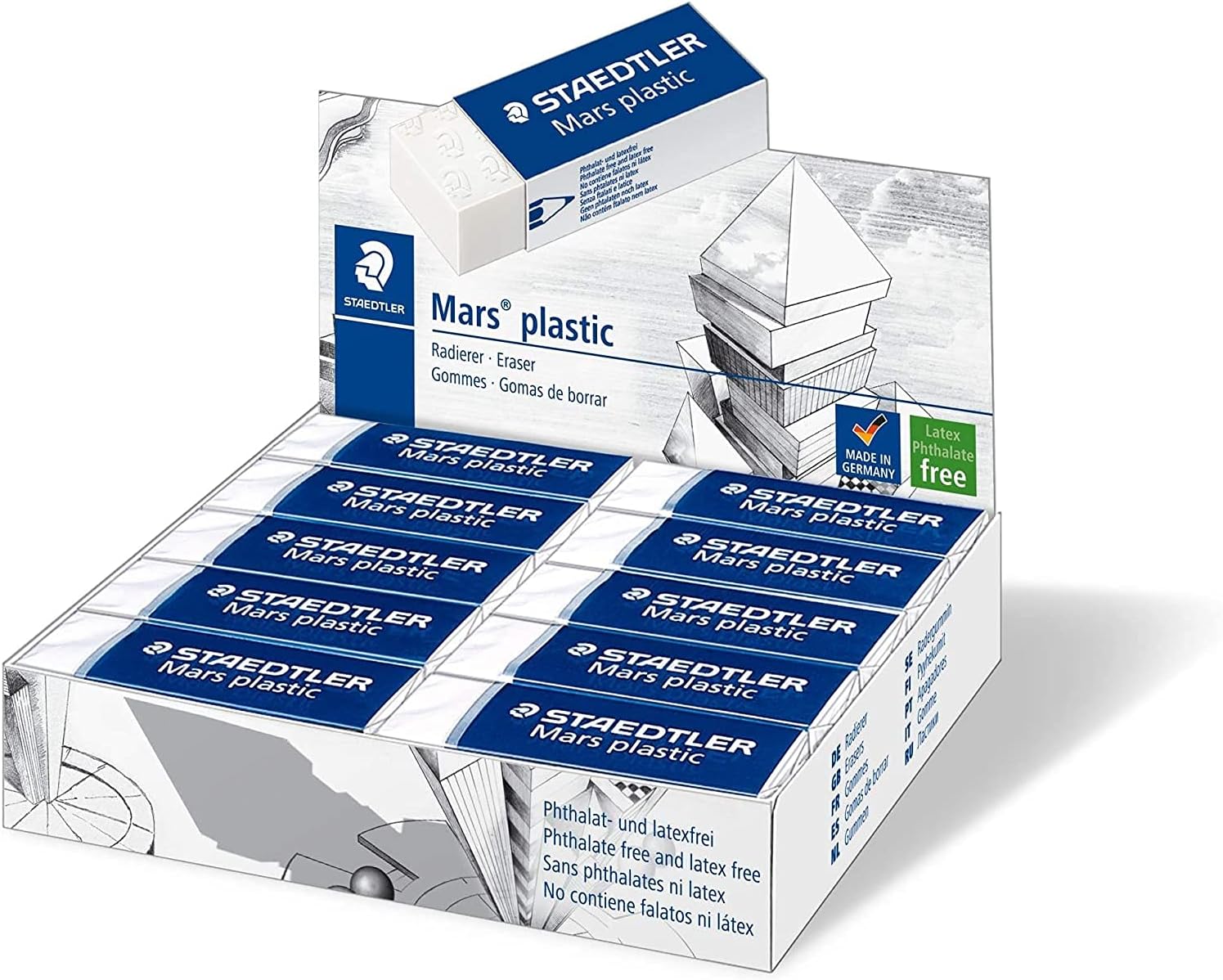 Mars® plastic 526 50 dimensioni:65 x 23 x 13 mm cf 20 pz