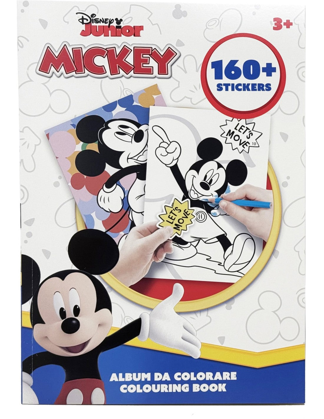 Disney Topolino - Album da colorare con adesivi