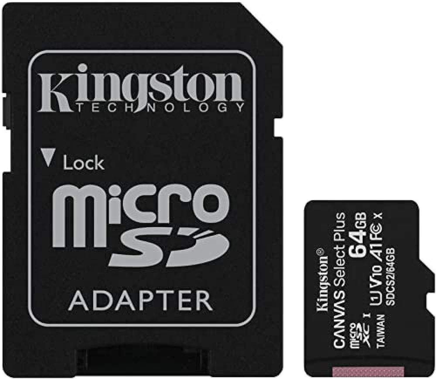 MICRO SD KINGSTON 64 GB CLASSE 10 CANVAS