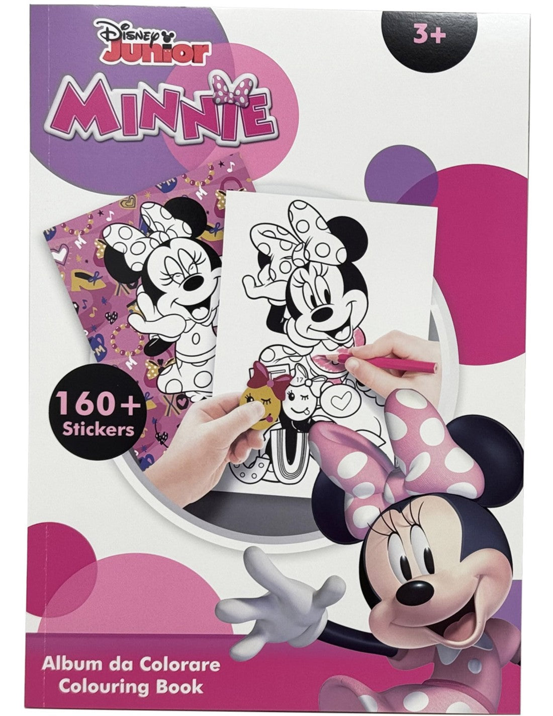 Disney Minni - Album da colorare con adesivi