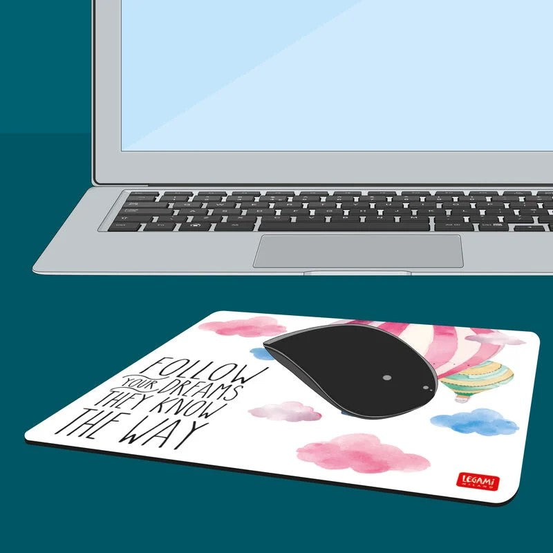 Tappetino per mouse a tema Air Balloon