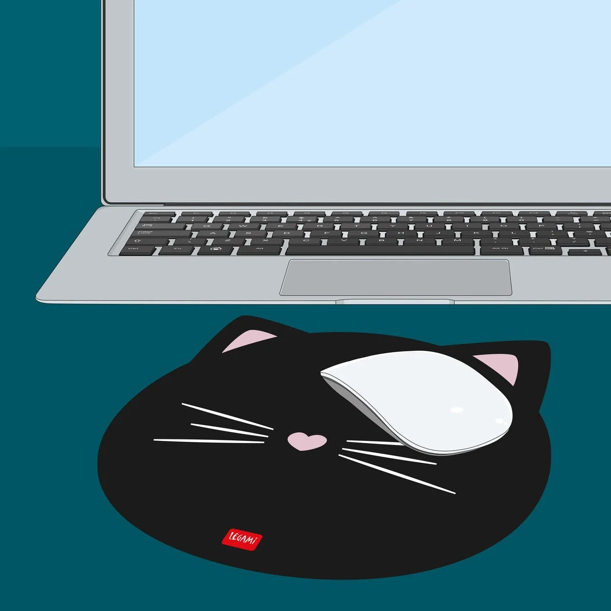 Tappetino per mouse a tema Kitty