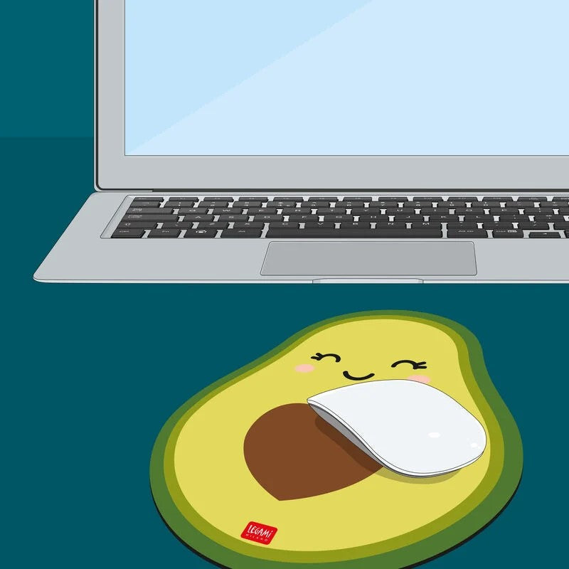 Tappetino per mouse a tema Avocado