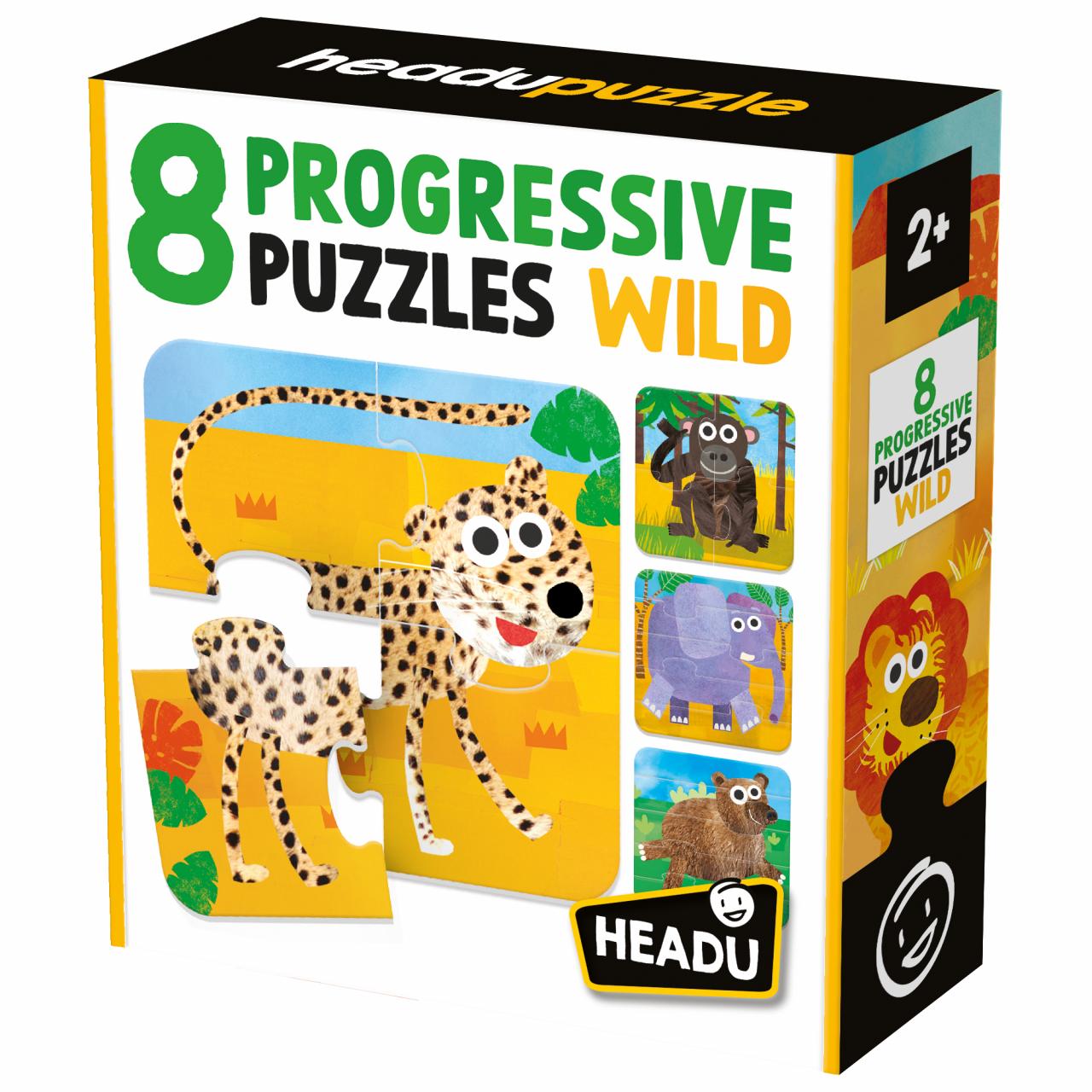 HEADU 25 PROGRESSIVE PUZZLES WILD