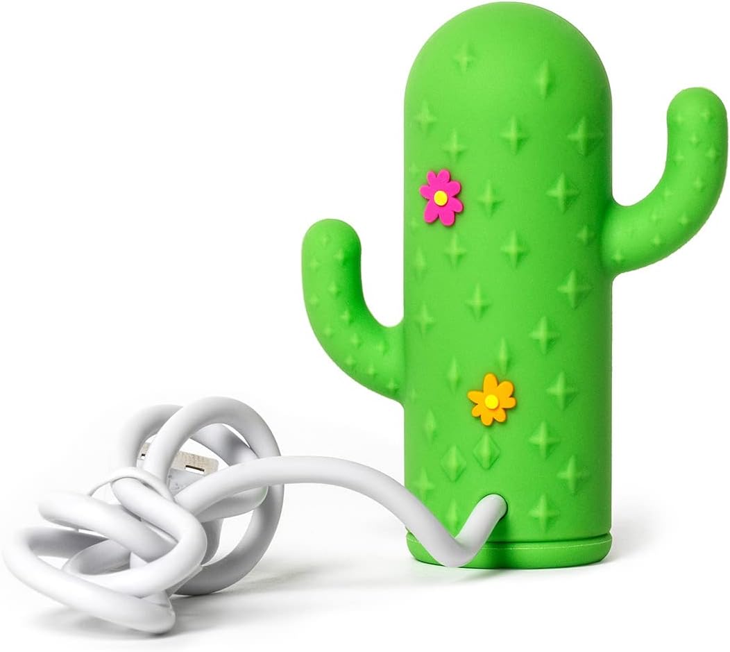 Mini hub USB a 4 porte a tema Cactus