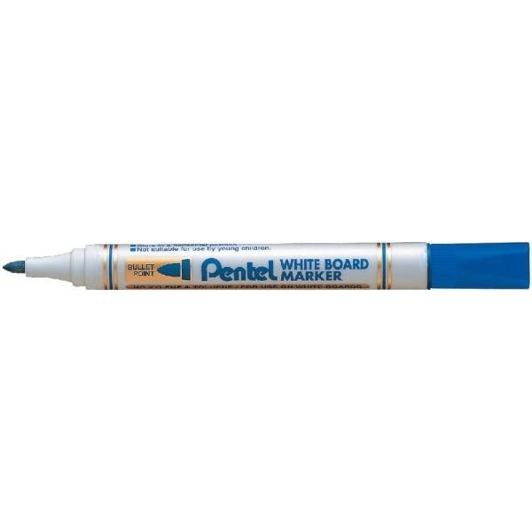 CF. 12 PZ PENTEL WHITEBOARD MARKER PUNTA CONICA 4.4M BLU