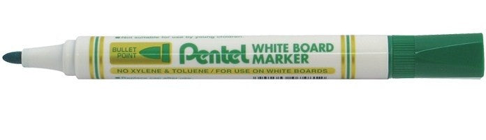 CF. 12 PZ PENTEL WHITEBOARD MARKER MW85 PUNTA CONICA 4.4M VE
