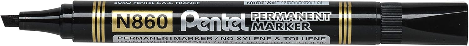 CF 12 PZ MARCATORE PROFESSIONALE PENTEL PEN N 860 NERO