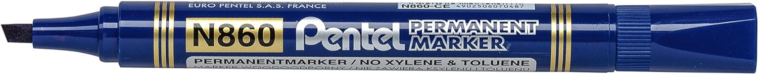 CF 12 PZ MARCATORE PROFESSIONALE PENTEL PEN N 860 BLU