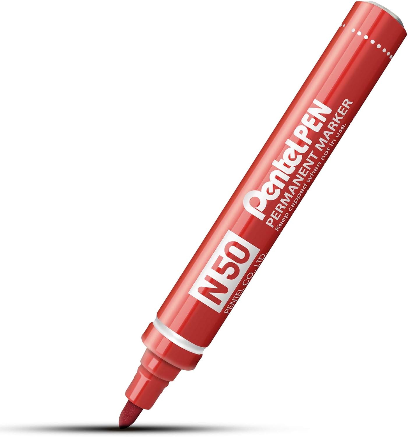 CF 12 PZ MARCATORE PROFESSIONALE PENTEL PEN N50 ROSSO