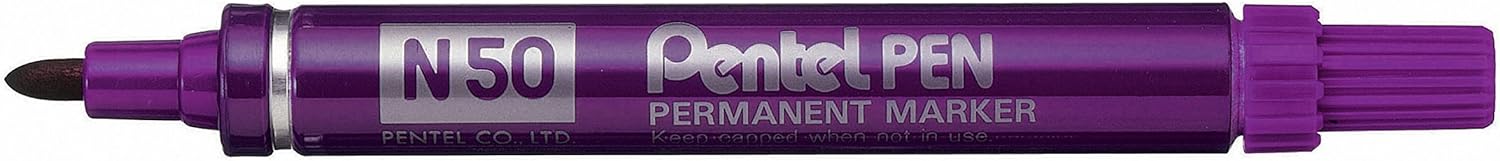 CF 12 PZ MARCATORE PROFESSIONALE PENTEL PEN N50 VIOLA