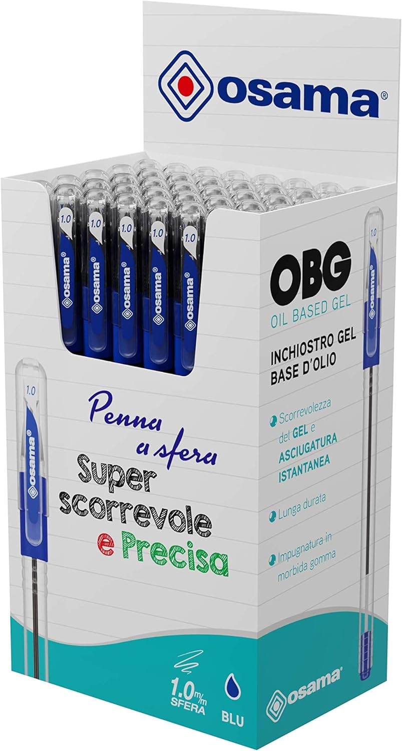 CF 48 PZ Penna a sfera con cappuccio OBG Blu