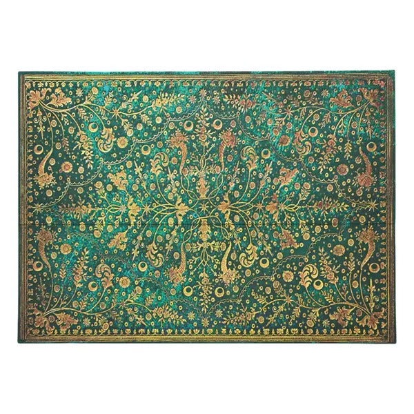 Paperblanks - Cartellina per documenti - Fiore di Smeraldo