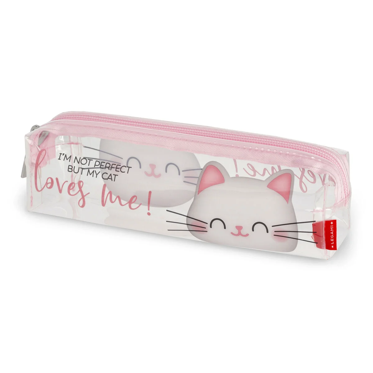 Astuccio Trasparente - Pencil Case Kitty