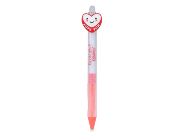 Love Pen cancellabile con topper Colourbook LOVE YOU
