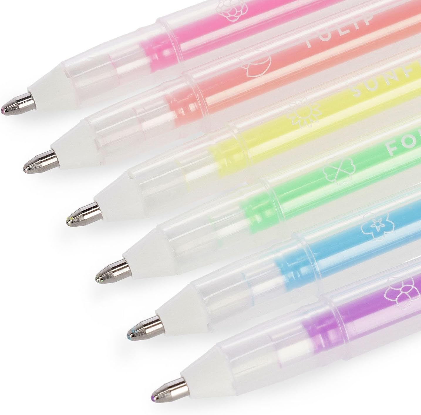 Set di 6 Penne Gel Pastello - Spring is in The Air