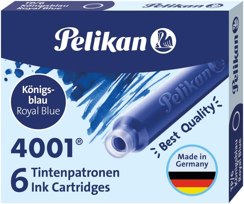 CF. DA 60 PZ CARTUCCE PELIKAN TP6 BLU