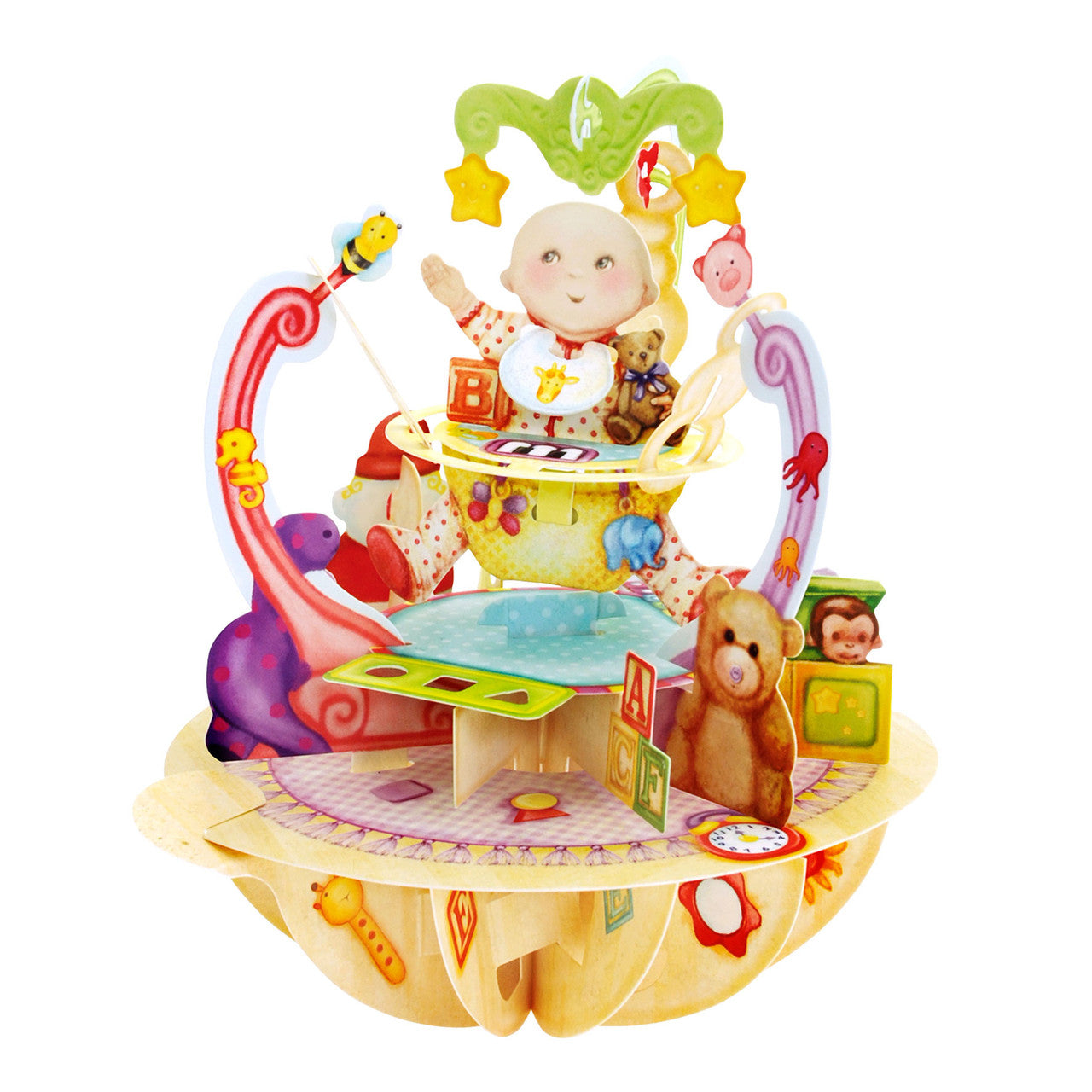 Santoro Pirouettes 3D Pop-Up - New Baby