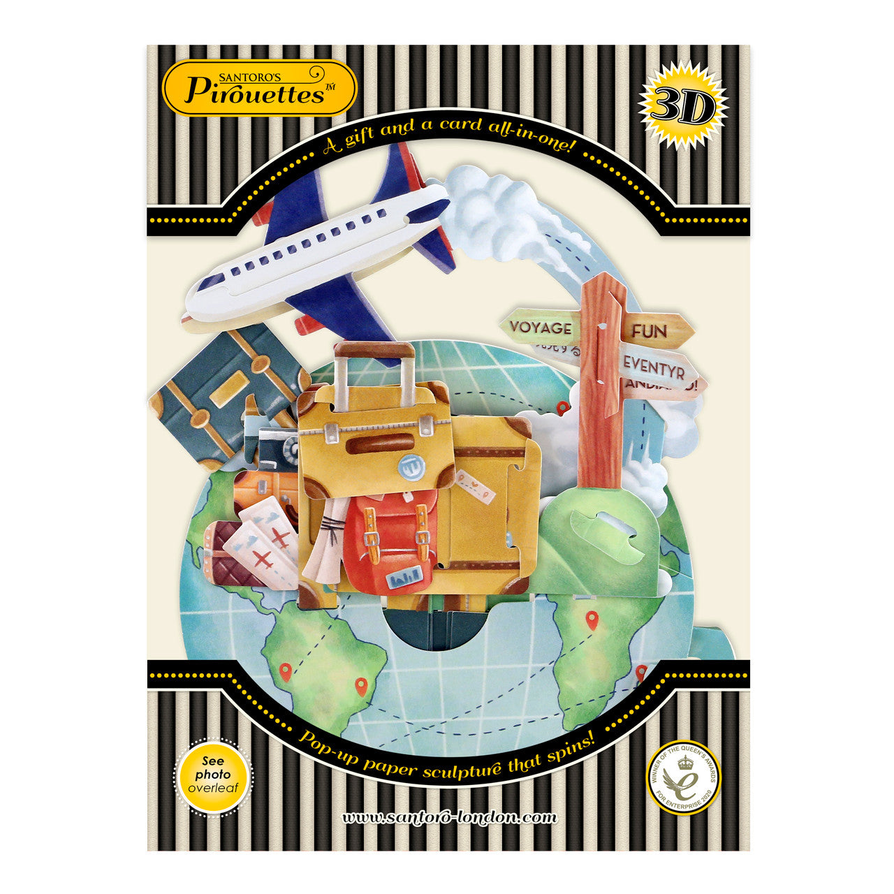 Santoro Pirouettes 3D Pop-Up - Viaggio