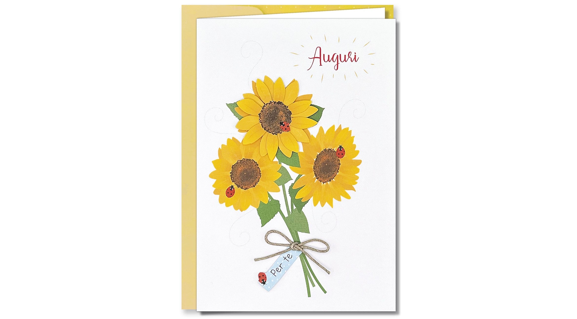 CROMONB - Biglietto Augurale - Girasole