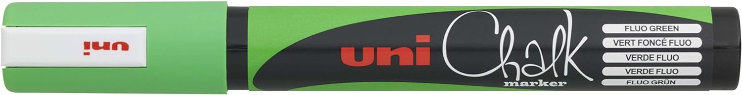 Uni Chalk a gesso Punta tonda 1 8 - 2 5 mm Verde Fluo