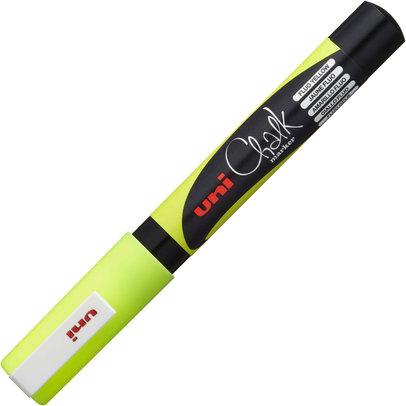 Uni Chalk a gesso Punta tonda 1 8 - 2 5 mm Giallo Fluo