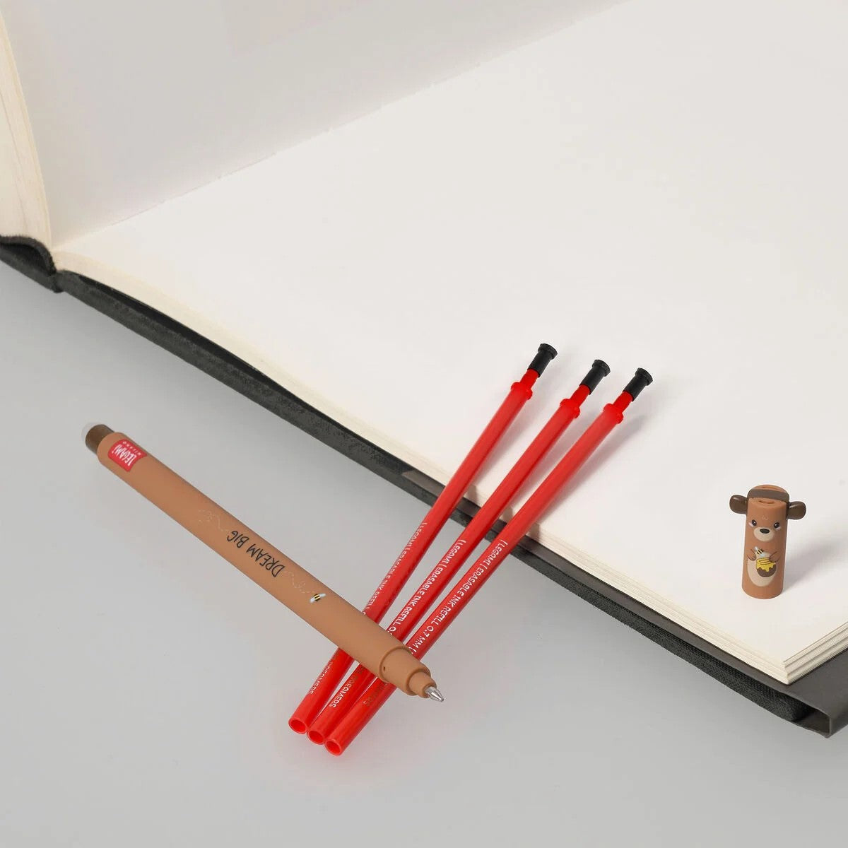 Refill Per Penna Gel Cancellabile Erasable Pen Colore Rosso.
