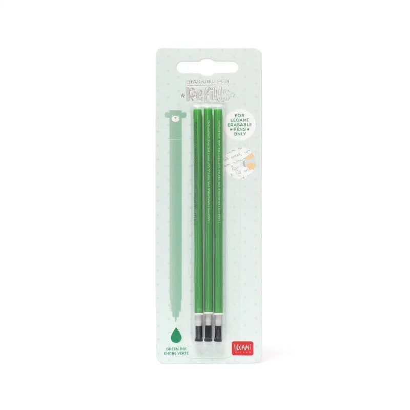 Refill Per Penna Gel Cancellabile Erasable Pen Colore Verde