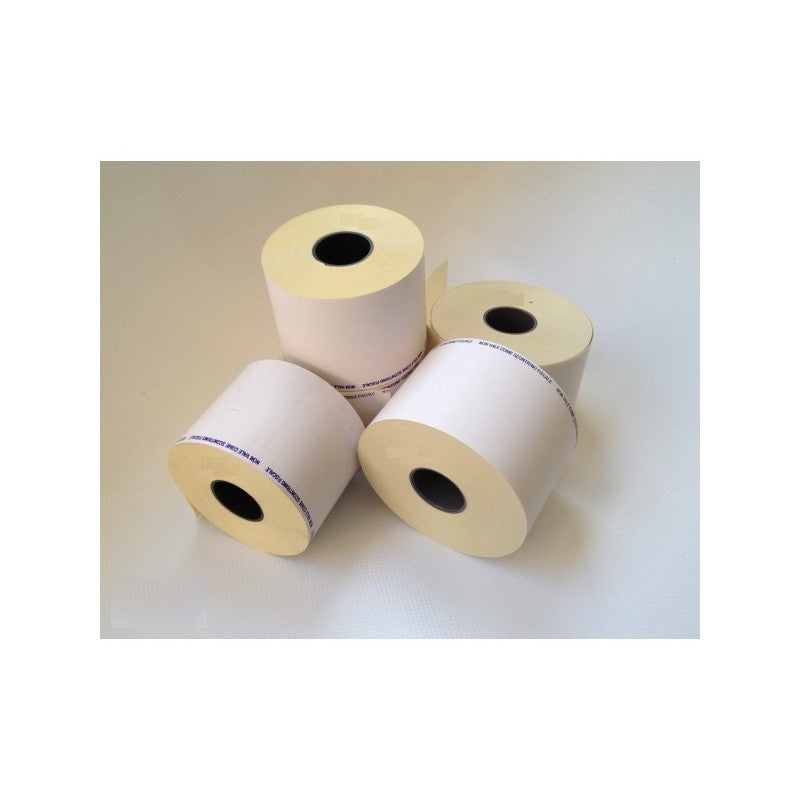 CF 5 PZ ROTOLI CARTA TERMICA ADESIVA MM 57X40 FORO 40