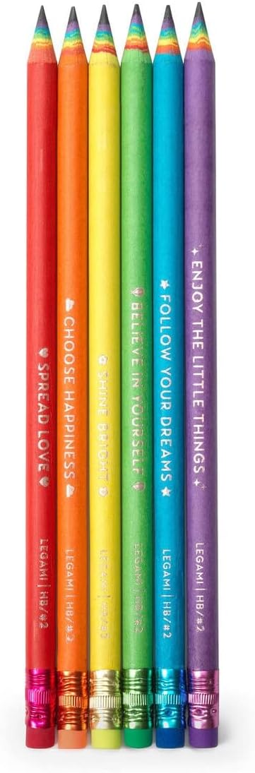 Set di 6 Matite HB in Carta Riciclata