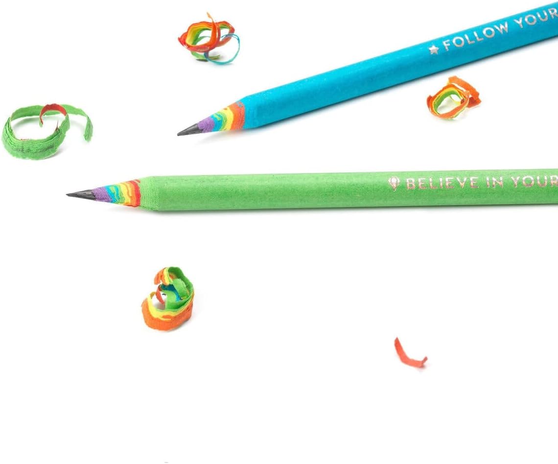 Set di 6 Matite HB in Carta Riciclata