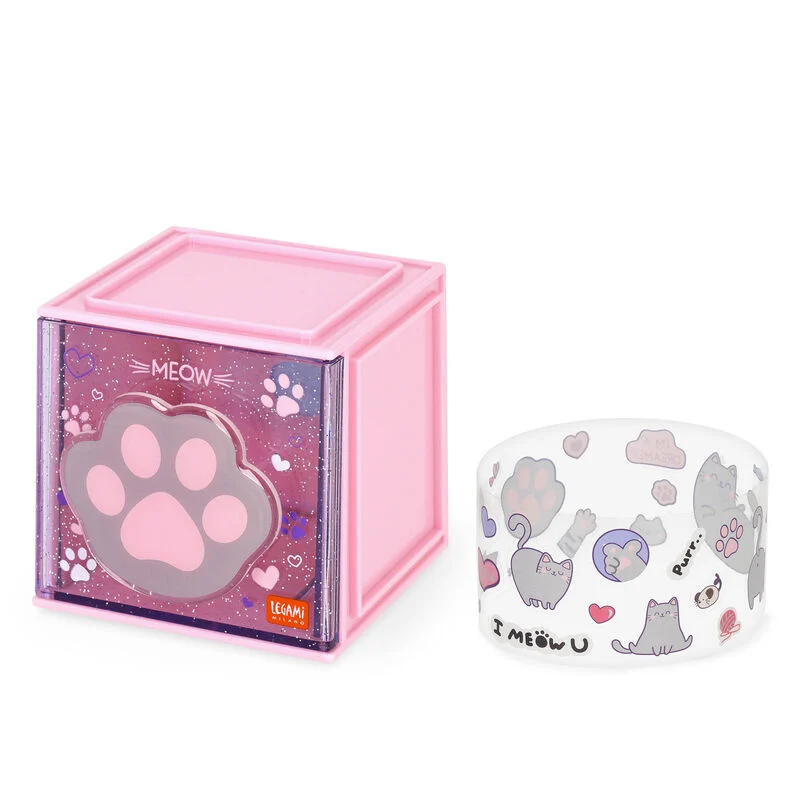 Legami - Box Componibile da Scrivania Cutie Cube - Kitty