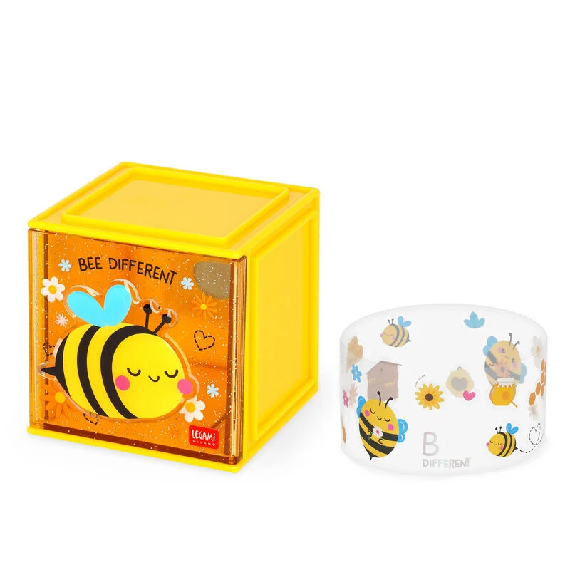 Legami - Box Componibile da Scrivania Cutie Cube - Bee