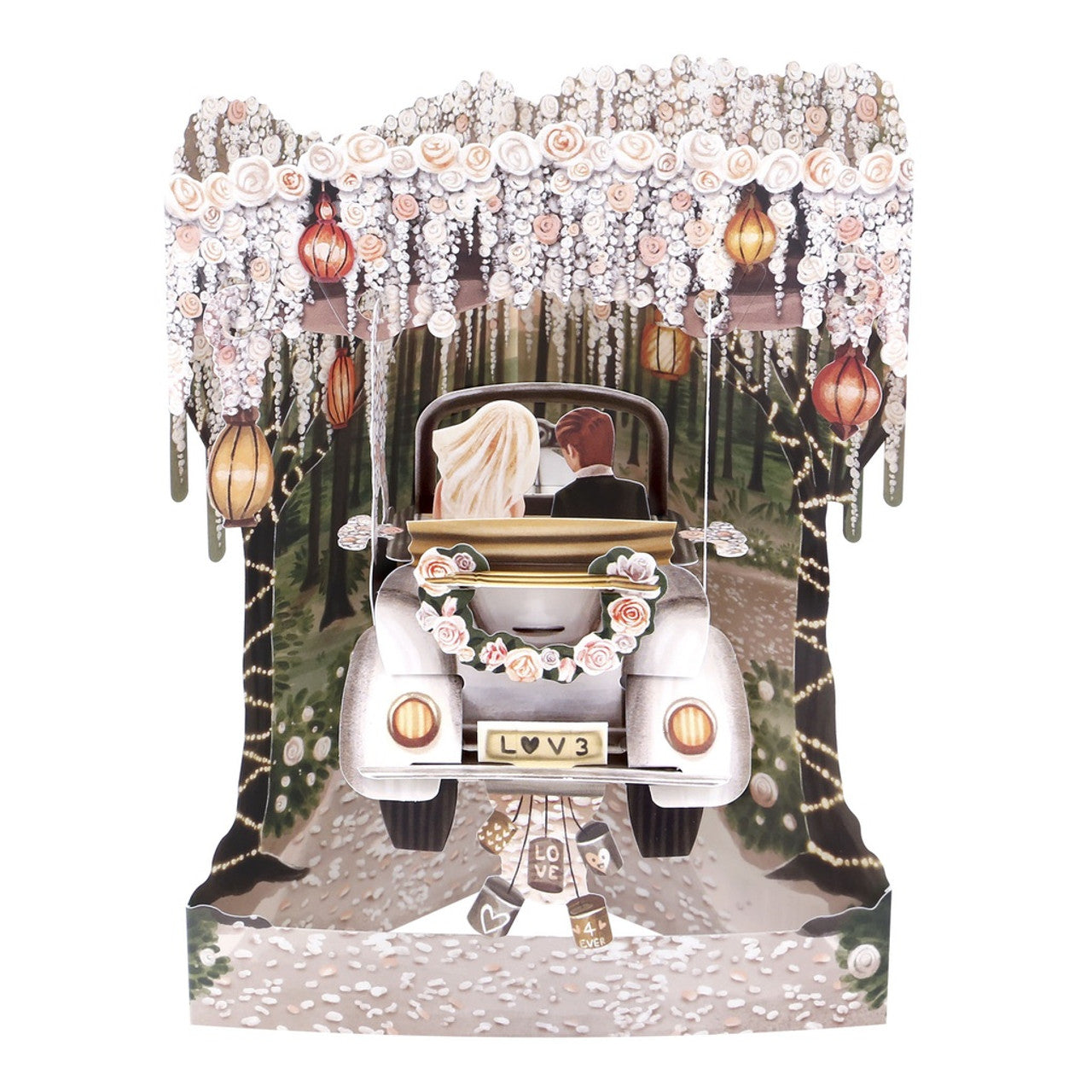 Santoro Swing Cards 3D Pop-Up - Amore Per Sempre