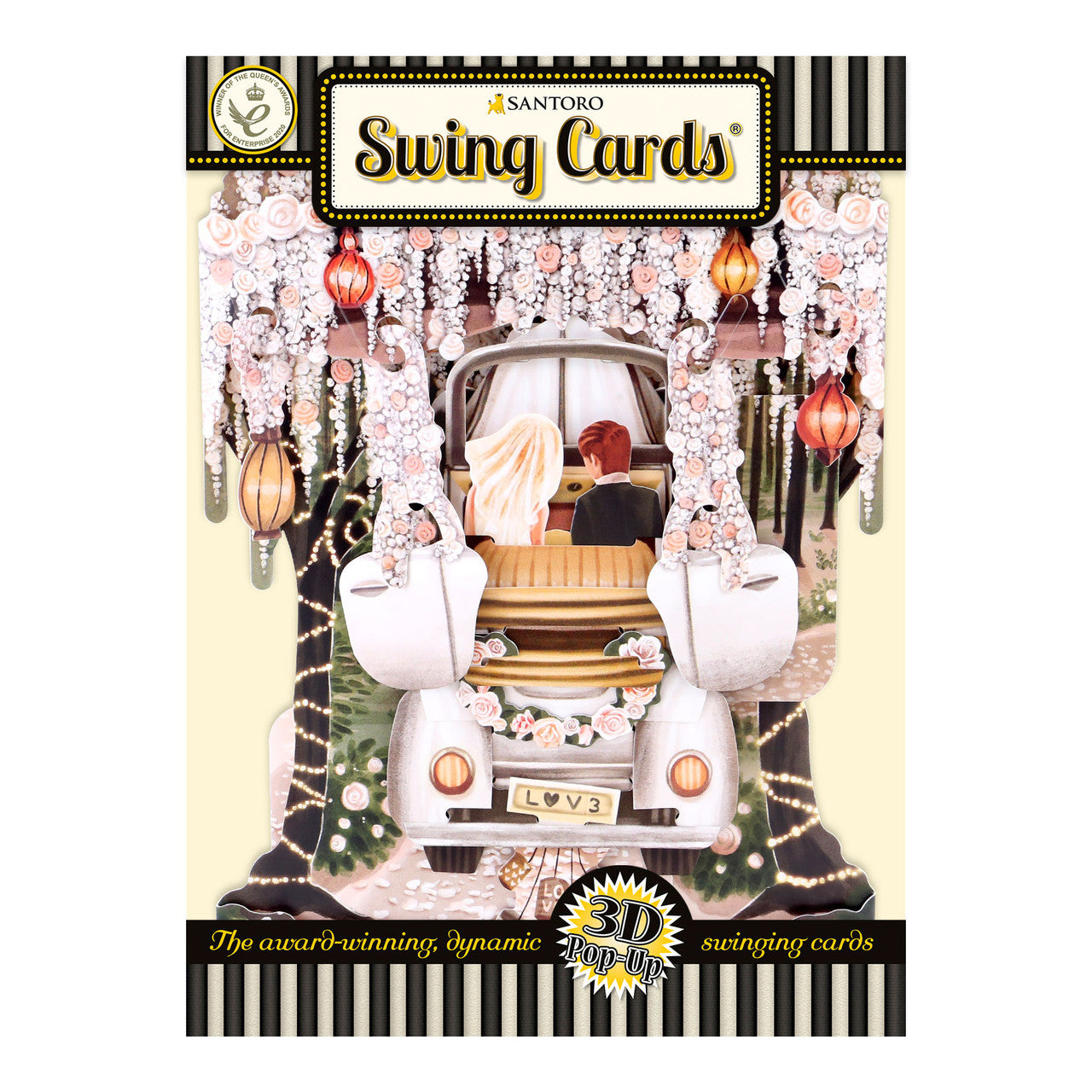 Santoro Swing Cards 3D Pop-Up - Amore Per Sempre
