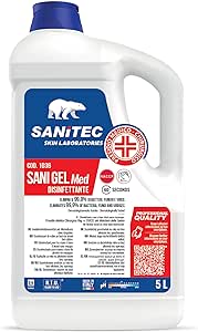 Sanitec Sani Gel Med Disinfettante Mani a Base di Alcol
