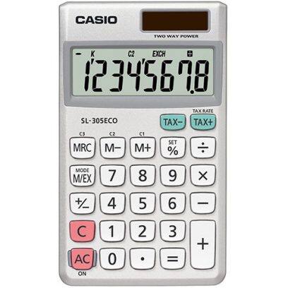 Casio - SL-305ECO-W-EP Tascabile